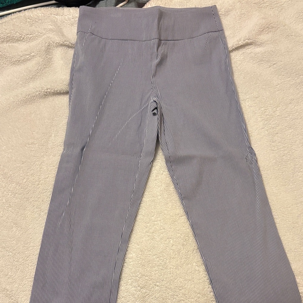 Striped Legging ankle pants